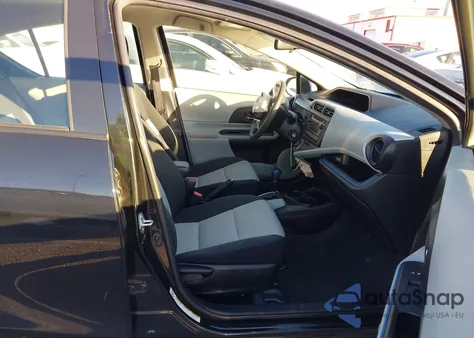 2012 Toyota Prius C Two from USA, damaged, VIN JTDKDTB3XC1017635